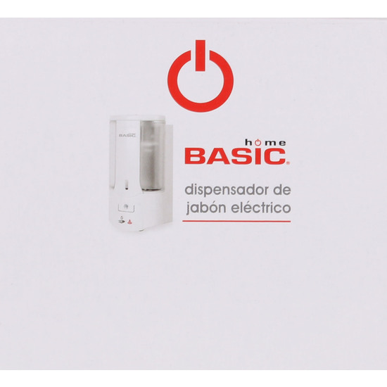 DISPENSADOR JABON ELECTRICO PARED ABS - BASIC HOME image 3