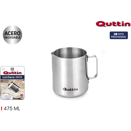 LECHERA INOX 475ML QUTTIN image 0