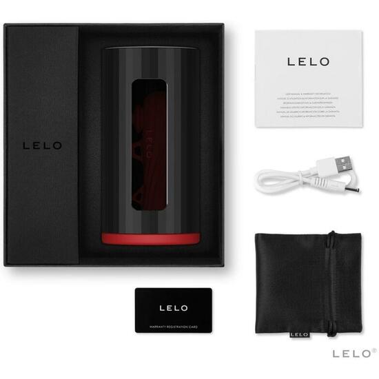 LELO F1S V2 MASTURBATOR SDK TECHNOLOGY - RED AND BLACK image 3