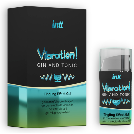 INTT VIBRATION GIN TONIC LIQUID VIBRATOR 15ML image 0