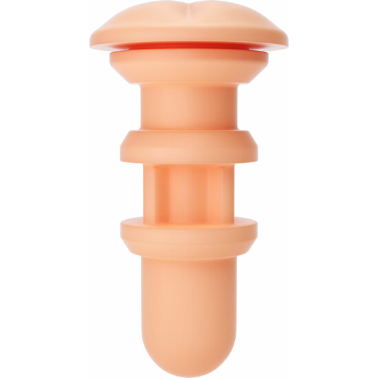 AUTOBLOW - A.I. SILICONE ANUS SLEEVE WHITE image 2