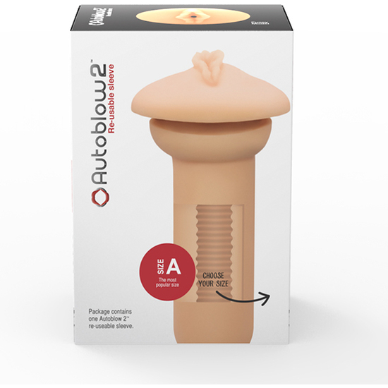 AUTOBLOW - 2 PLUS XT VAGINA SLEEVE - SIZE A image 0