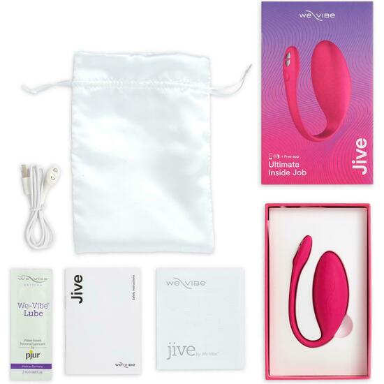 WE-VIBE JIVE REMOTE CONTROL EGG COUPLES VIBRATOR PINK image 5