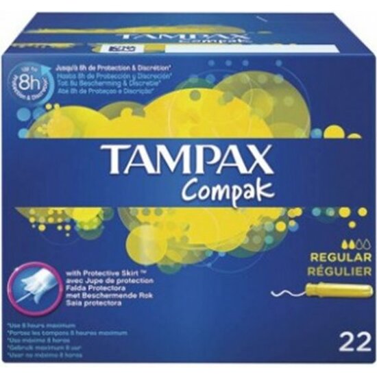 TAMPONES TAMPAX REGULAR image 0