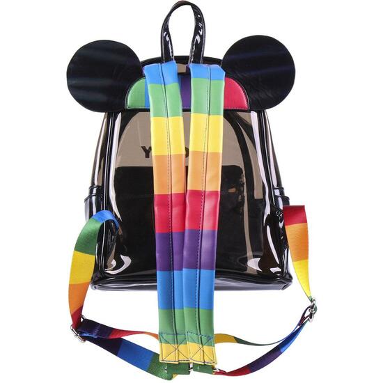 MOCHILA CASUAL MODA TRANSPARENTE DISNEY PRIDE MULTICOLOR image 2