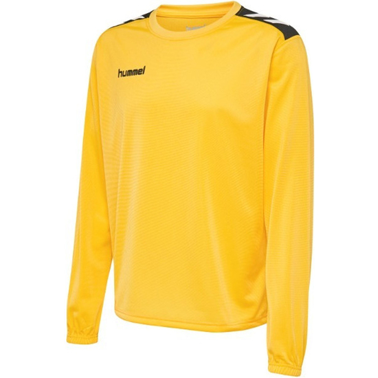 SUDADERA HUMMEL® AMARILLO 100% POLIÉSTER image 0