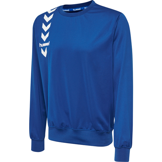 SUDADERA HUMMEL® AZUL 100% POLIÉSTER image 0