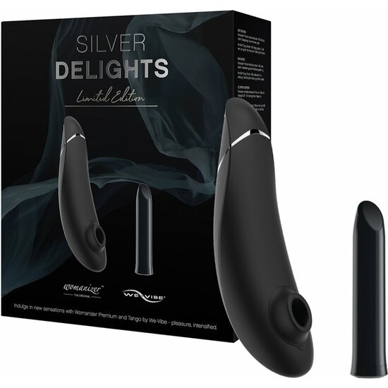 WE-VIBE TANGO WOMANIZER PREMIUM SILVER DELIGHTS COLLECTION image 0