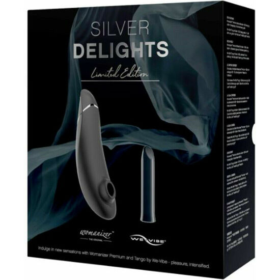 WE-VIBE TANGO WOMANIZER PREMIUM SILVER DELIGHTS COLLECTION image 3