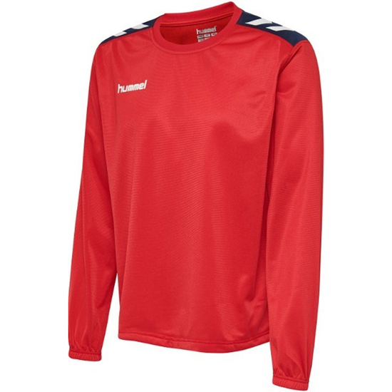 SUDADERA HUMMEL® ROJO 100% POLIÉSTER image 0