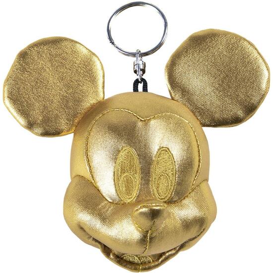 LLAVERO PELUCHE MICKEY DORADO image 0