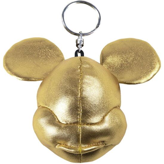 LLAVERO PELUCHE MICKEY DORADO image 1