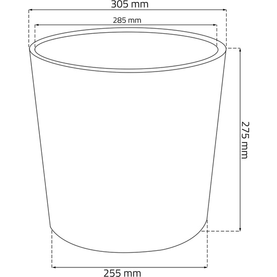 MACETA - 300L - BLANCO image 1