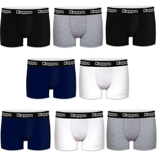 SET 8 CALZONCILLOS BOXERS KAPPA EN VARIOS COLORES PARA HOMBRE image 0