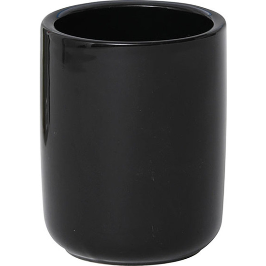 VASO DE BAÑO REDONDO HECHO EN DOLOMITE NEGRO image 0