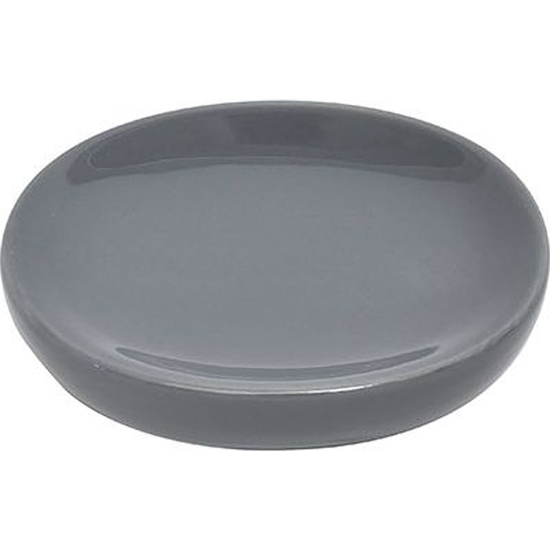 JABONERA OVAL HECHA EN DOLOMITE GRIS image 0