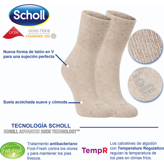 PAR DE CALCETINES SCHOLL WARM PARA MUJER image 2