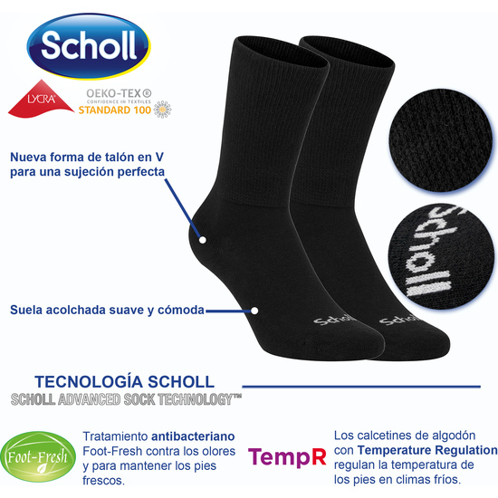 PAR DE CALCETINES SCHOLL WARM PARA HOMBRE image 2