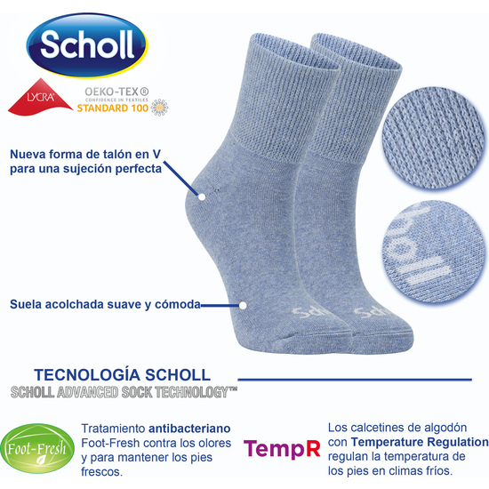 PAR DE CALCETINES SCHOLL WARM PARA MUJER image 2