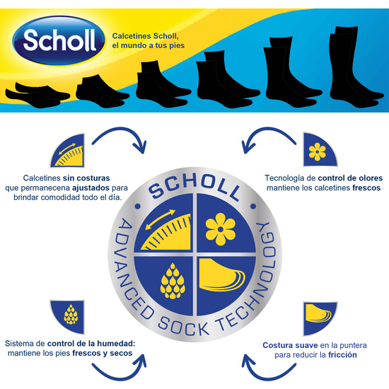 PAR DE CALCETINES SCHOLL WARM PARA HOMBRE image 1