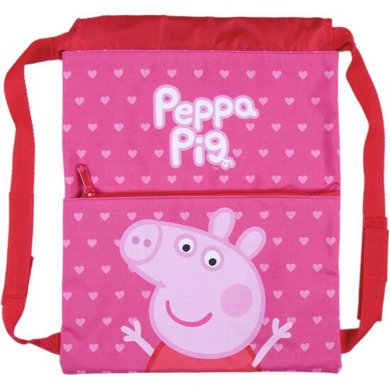 SAQUITO MOCHILA PEPPA PIG PINK image 0