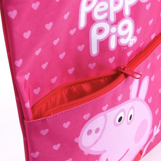 SAQUITO MOCHILA PEPPA PIG PINK image 3