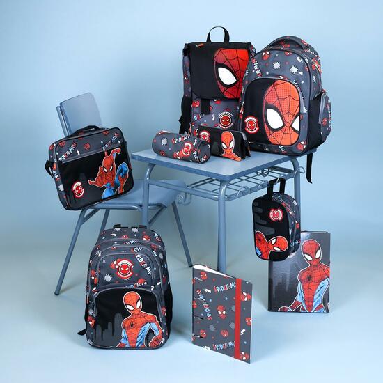 ESTUCHE PORTATODO 3 COMPARTIMENTOS SPIDERMAN BLACK image 5