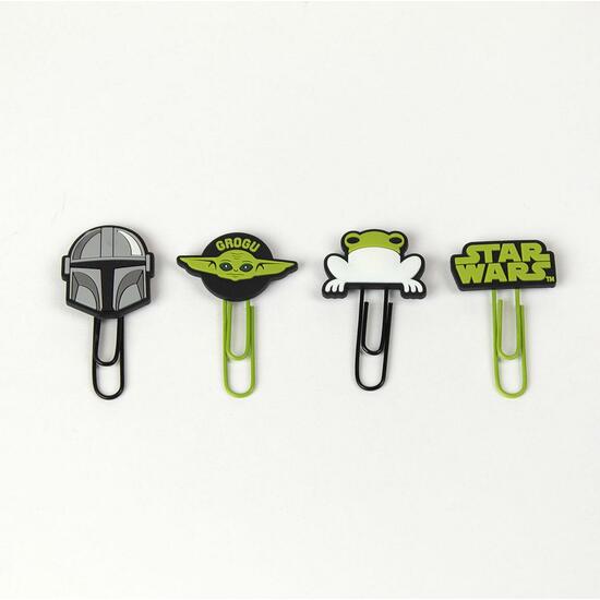 CLIPS PACK X4 THE MANDALORIAN GROGU MULTICOLOR image 1