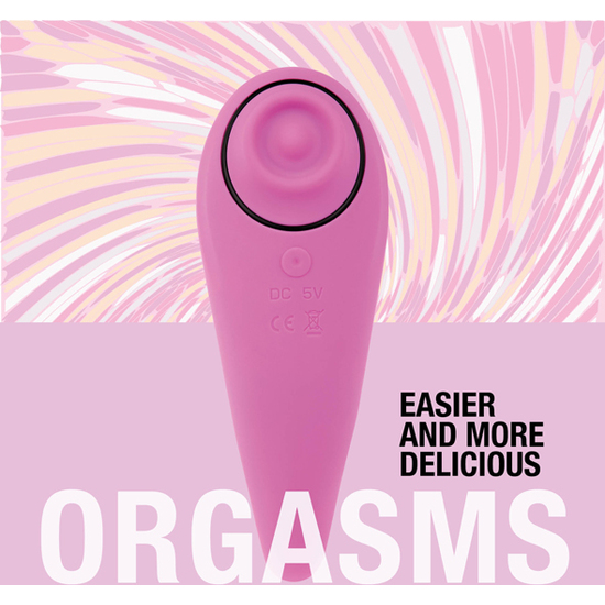 FEELZTOYS - FEMMEGASM VIBRATOR FOR TAPPING & TICKLING PINK image 4