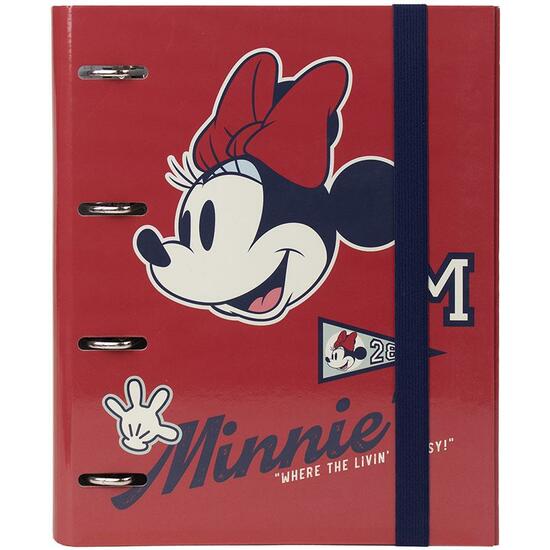 CARPESANO ESCOLAR MINNIE RED image 0