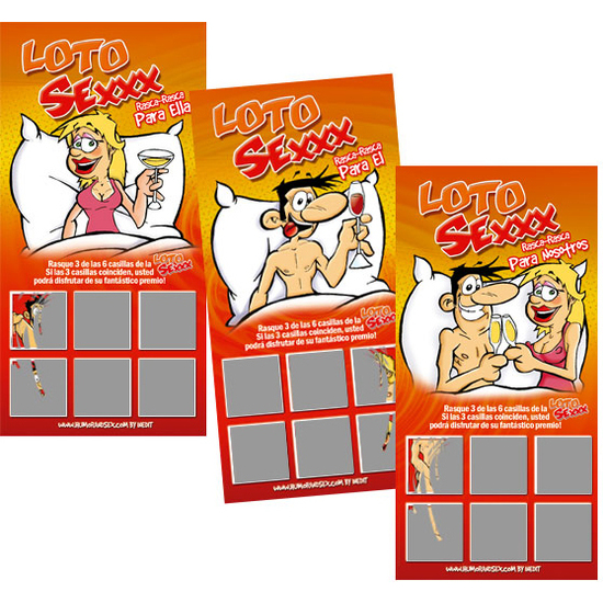 PACK 12 LOTO SEX RASCA-RASCA (HETERO) image 0