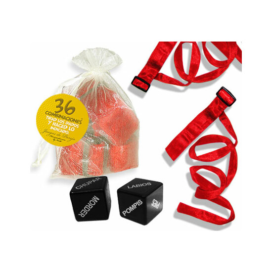 KIT BOLSA 2 ATADURAS ROJAS + 36 COMBINACIONES DE AMOR image 0