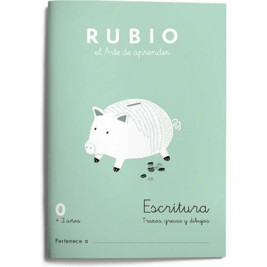 CUADERNO RUBIO ESCRITURA N.0 image 0