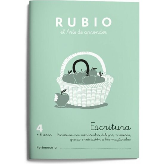 CUADERNO RUBIO 4 ESCRITURA image 0