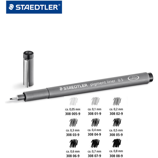 PIGMENT LINER STAEDTLER COLOR - 0.2 MM image 0