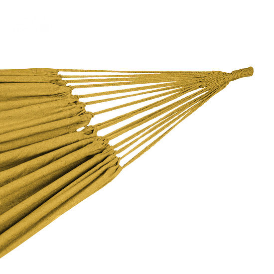 HAMACA COLGANTE HESPÉRIDE YAQUI 200 X 150 CM CURRY image 1