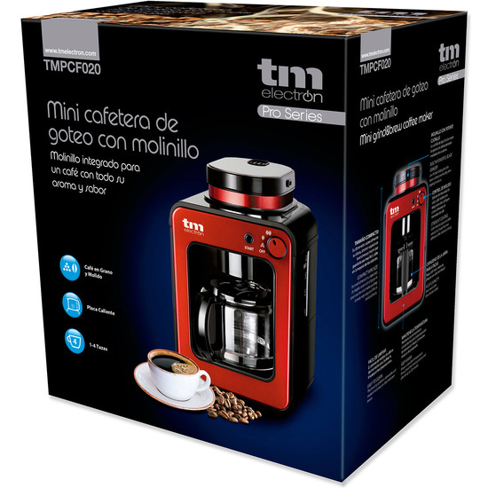 MINI CAFETERA DE GOTEO MOLINILLO ROJA image 5