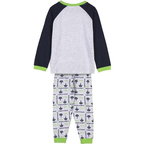 PIJAMA LARGO SINGLE JERSEY BUZZ LIGHTYEAR GRAY image 1