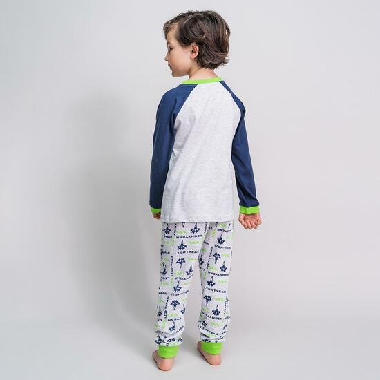 PIJAMA LARGO SINGLE JERSEY BUZZ LIGHTYEAR GRAY image 4