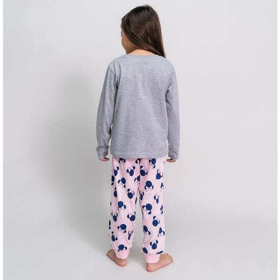 PIJAMA LARGO SINGLE JERSEY MINNIE GRAY image 4