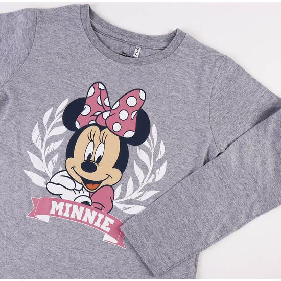 PIJAMA LARGO SINGLE JERSEY MINNIE GRAY image 2