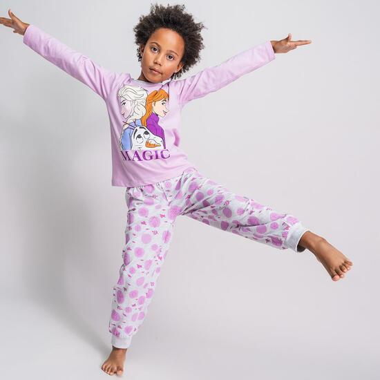 PIJAMA LARGO SINGLE JERSEY FROZEN II GRAY image 3