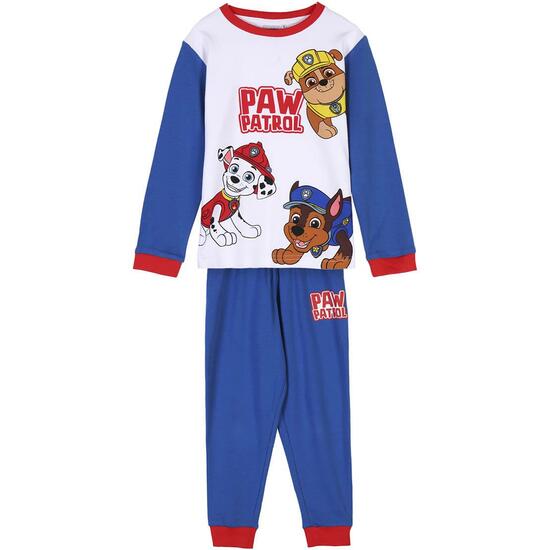PIJAMA LARGO INTERLOCK PAW PATROL BLUE image 0