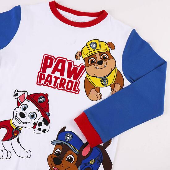 PIJAMA LARGO INTERLOCK PAW PATROL BLUE image 2
