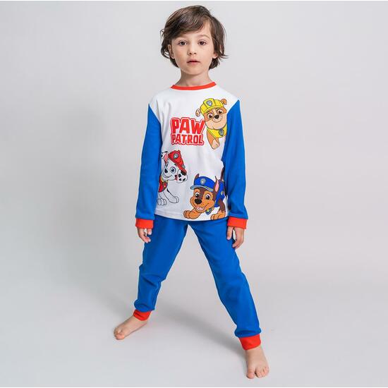 PIJAMA LARGO INTERLOCK PAW PATROL BLUE image 3