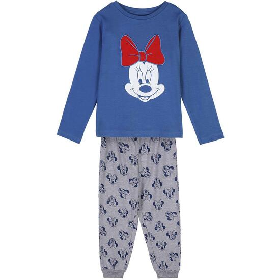 PIJAMA LARGO INTERLOCK MINNIE DARK BLUE image 0