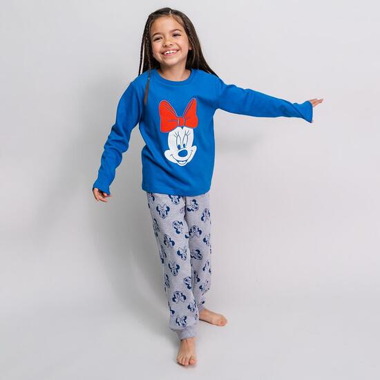 PIJAMA LARGO INTERLOCK MINNIE DARK BLUE image 3