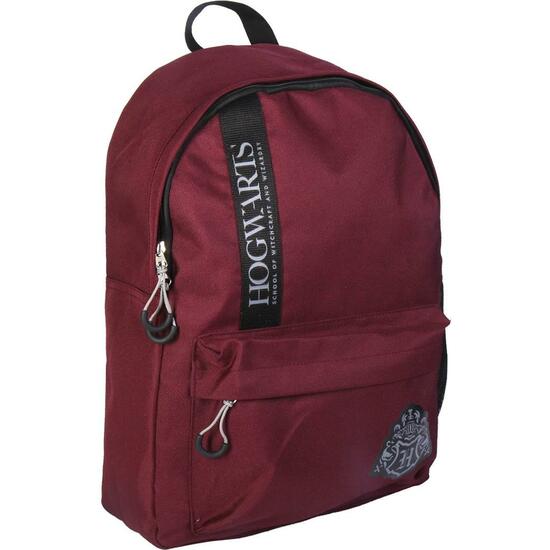 MOCHILA CASUAL HARRY POTTER DARK RED image 0