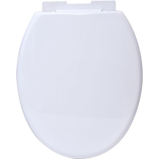 TAPA WC PP CON CAIDA AMORTIGUADA Y FACIL DE QUITAR - BLANCO image 0