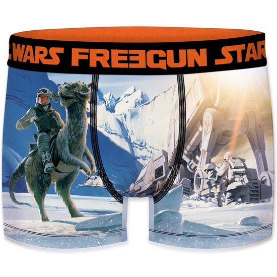 PACK DE 6 CALZONCILLOS BOXER FREEGUN STAR WARS ESTAMPADOS PARA HOMBRE EN MICROFIBRA image 6